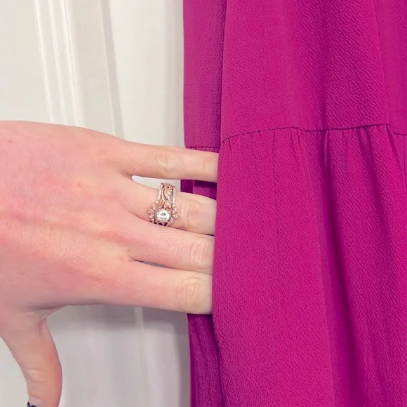 Pink Lily Tiered Dress - Picture 3 of 6